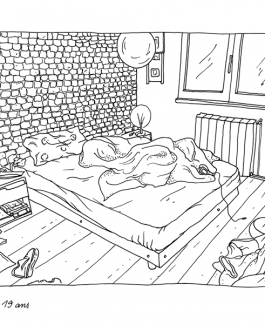 File dans ta chambre – Caroline Sauvan